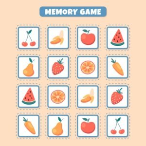 Fruit & Vegetable Category Coloring Book